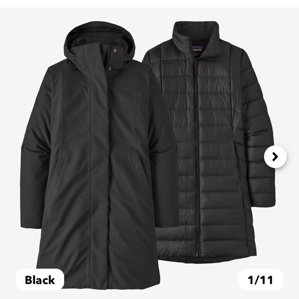 Patagonia 3-1 women’s parka